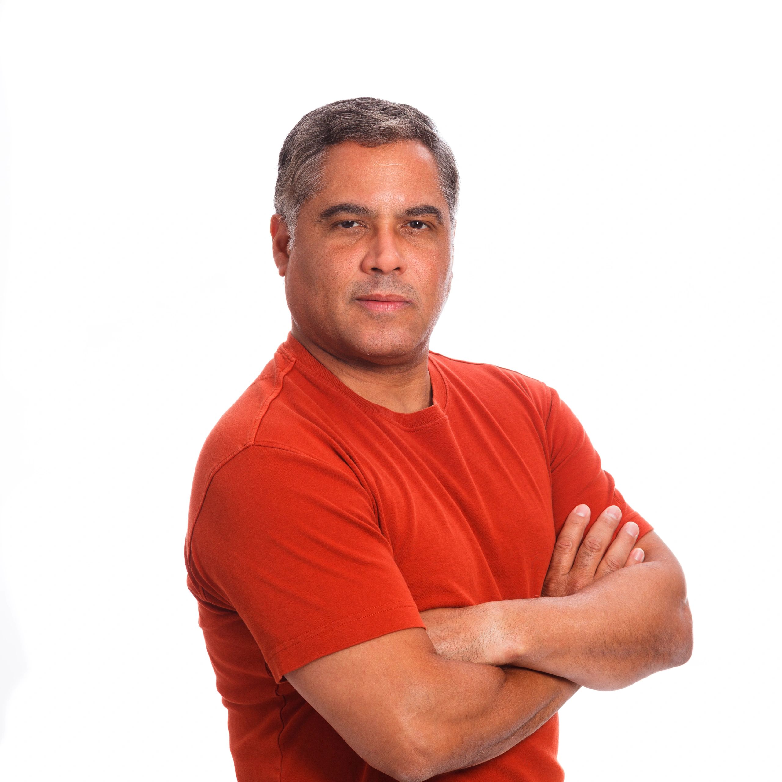 Retrato de participante satisfecho